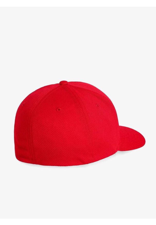 FOX - Czapka z daszkiem Fox Head Tech Flexfit Hat. Kolor: czerwony