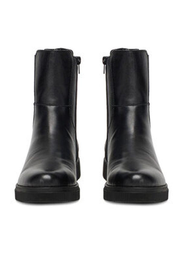 Remonte Botki D2S70-03 Czarny. Kolor: czarny. Materiał: skóra