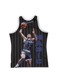 Koszulka bezrękawnik Mitchell & Ness NBA Orlando Magic Penny Hardaway. Kolor: czarny. Długość rękawa: bez rękawów