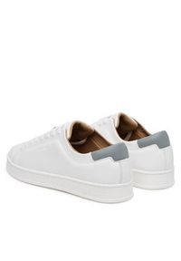 Calvin Klein Sneakersy Pure Low Laceup Cupsole Hf Lth HM0HM01859 Biały. Kolor: biały. Materiał: skóra #5