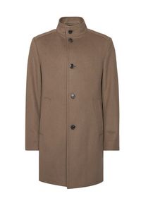 JOOP! Płaszcz wełniany 17 JC-21Maron 30044311 Khaki Regular Fit. Kolor: brązowy. Materiał: wełna #10