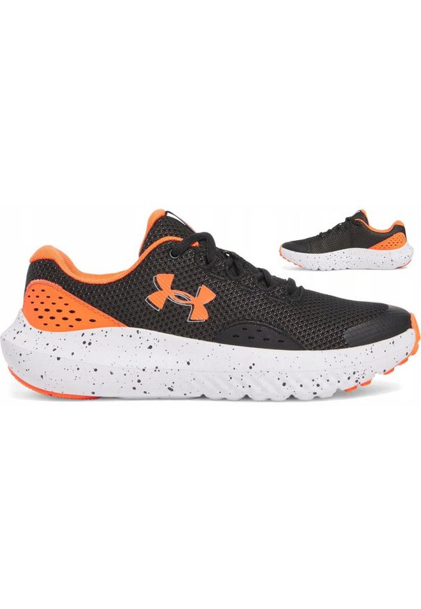 Buty do biegania męskie Under Armour Surge 4. Kolor: czarny. Sport: bieganie