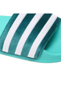 Adidas - adidas Klapki adilette W GX3371 Zielony. Kolor: zielony. Materiał: materiał #4