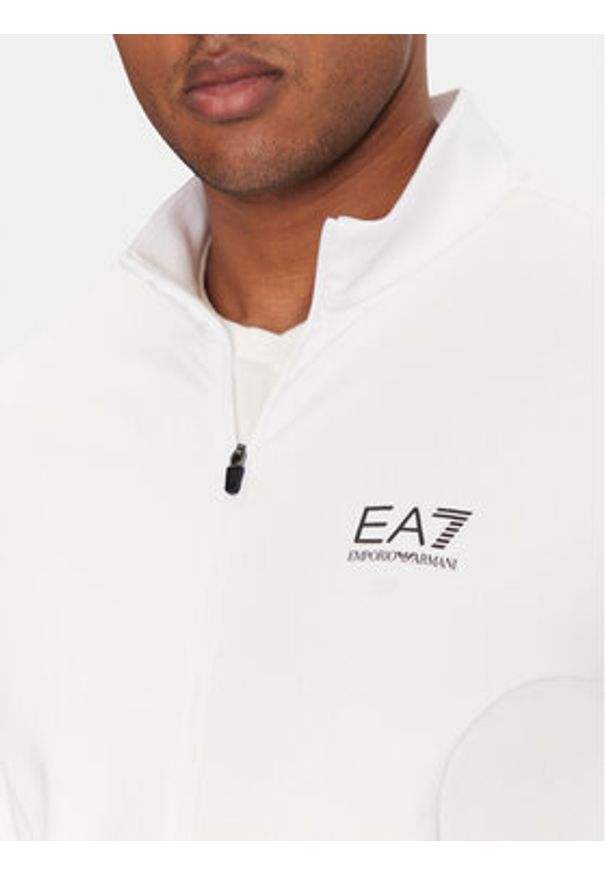 EA7 Emporio Armani Dres 7M000130 AF12501 M0003 Biały Regular Fit. Kolor: biały. Materiał: syntetyk
