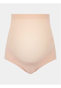 Chantelle Majtki ciążowe Pure Maternity C19P80 Beżowy. Kolekcja: moda ciążowa. Kolor: beżowy. Materiał: syntetyk