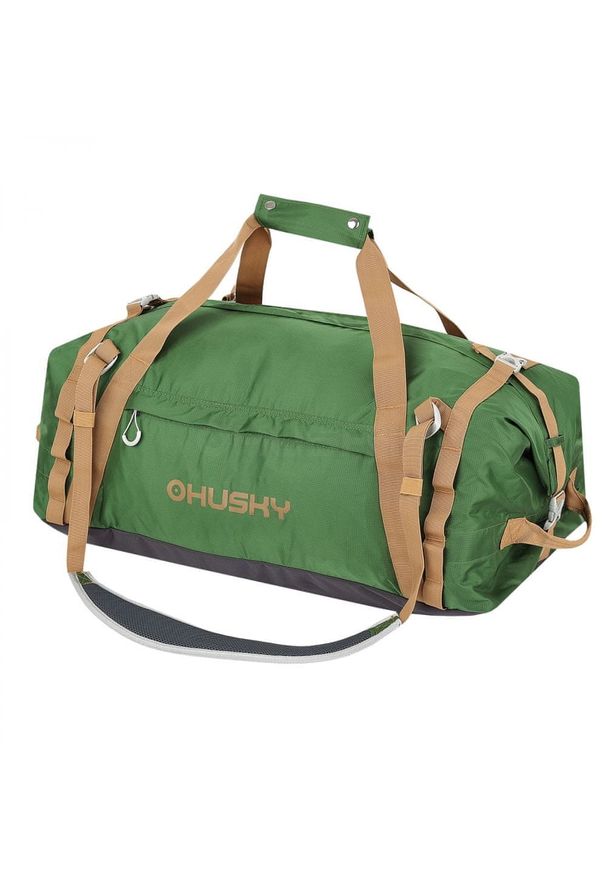 Husky Goody 60L Zelená. Kolor: zielony. Wzór: paski