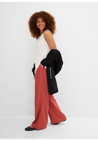 bonprix - Długi top z miękkiej wiskozy (2 szt.). Kolor: biały. Materiał: wiskoza. Długość: długie #3