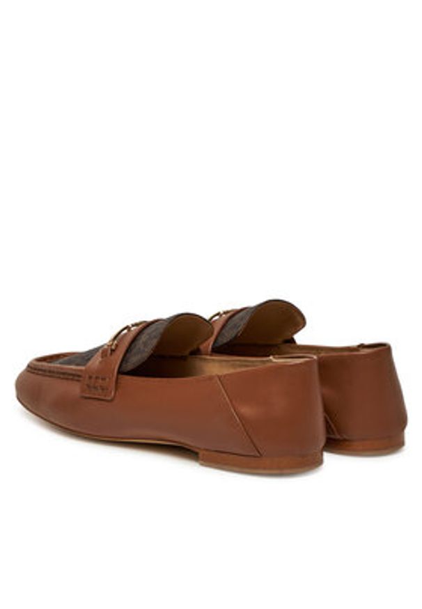 MICHAEL Michael Kors Lordsy Lena Loafer 40S5LEFP2B Brązowy. Kolor: brązowy. Materiał: skóra