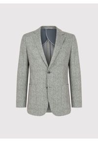 Pako Lorente - PAKO LORENTE - Marynarka męska w jodełkę. Materiał: wiskoza, poliester, elastan. Wzór: jodełka #3