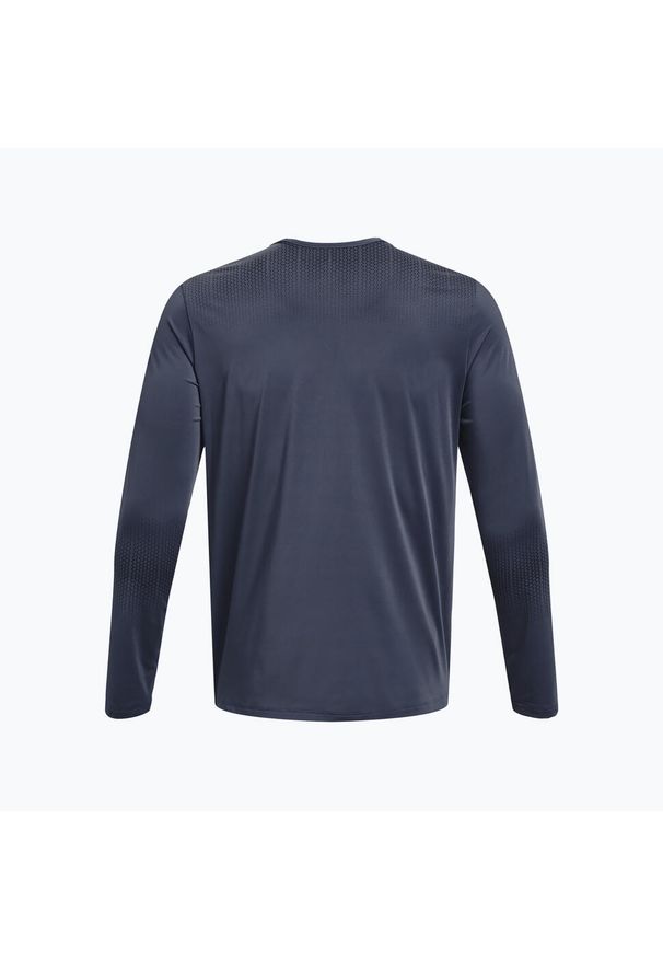 Koszulka fitness męska Under Armour Armourprint z długim rękawem. Kolor: szary. Długość rękawa: długi rękaw. Długość: długie. Sport: fitness