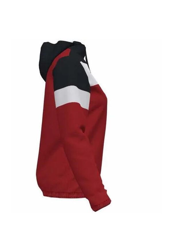 Wiatrówka damska Joma Crew IV. Kolor: wielokolorowy, czarny, czerwony, biały. Sport: piłka nożna