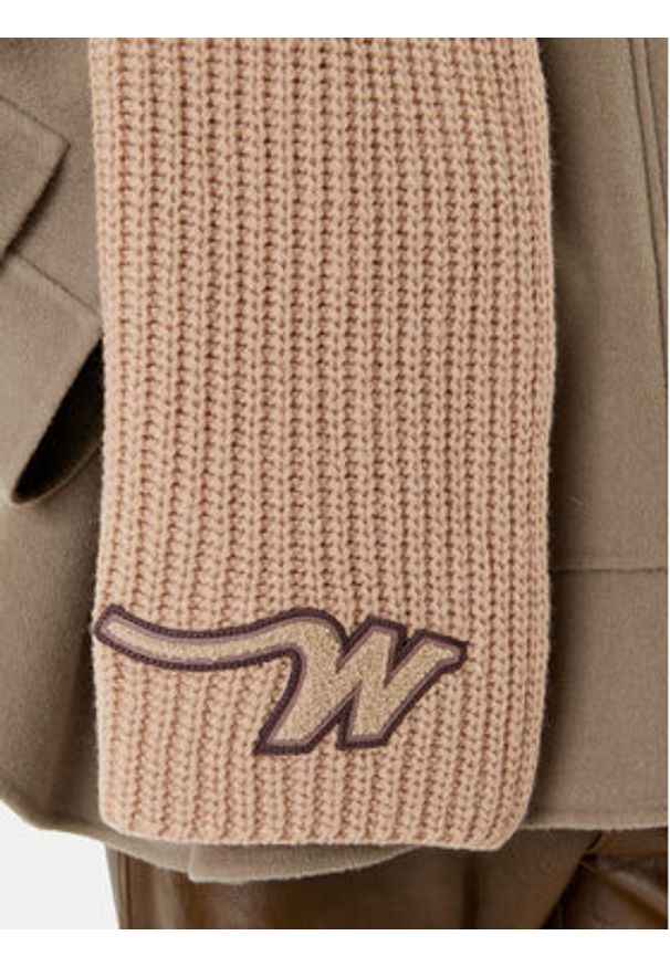 Weekend Max Mara Szalik Bardies 2525746035 Brązowy. Kolor: brązowy. Materiał: wełna, materiał