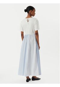 Weekend Max Mara Sukienka codzienna Brozno 2515621082 Biały Relaxed Fit. Okazja: na co dzień. Kolor: biały. Materiał: bawełna. Typ sukienki: proste. Styl: casual #5