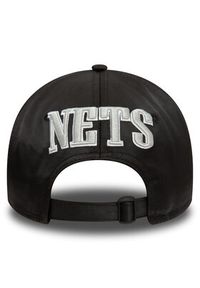 New Era Czapka z daszkiem Nba Satin 920 Nets 60434968 Czarny. Kolor: czarny. Materiał: materiał