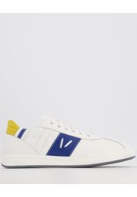 Venezia - BIAŁE SNEAKERSY MĘSKIE G-03 WHITE. Kolor: biały. Materiał: syntetyk, skóra