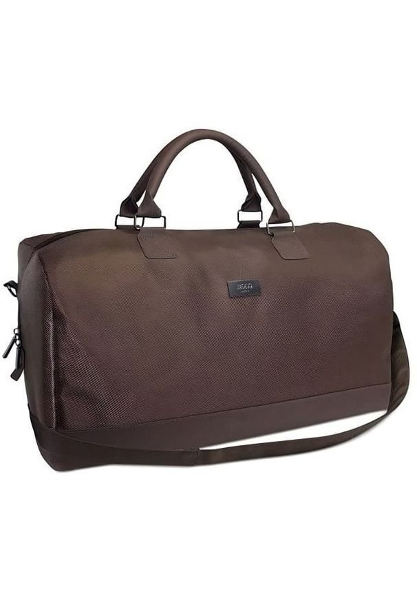 HUGO BOSS - Hugo Boss Hugo Boss, Duffle, Synthetic Leather, Handbag, Weekend Bag, Dark Brown, 50 x 18 x 31 cm