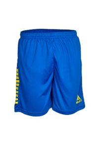 SELECT Juniorskie Spodenki SPAIN. Kolor: niebieski, wielokolorowy, żółty. Sport: piłka nożna