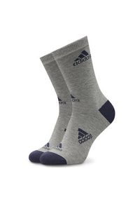 Adidas - adidas Zestaw 3 par wysokich skarpet unisex Graphic HN5736 Kolorowy. Kolor: czarny. Materiał: bawełna. Wzór: kolorowy