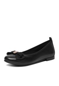 MEXX Baleriny CEO-MX/036C-RST Czarny. Kolor: czarny. Materiał: skóra #3