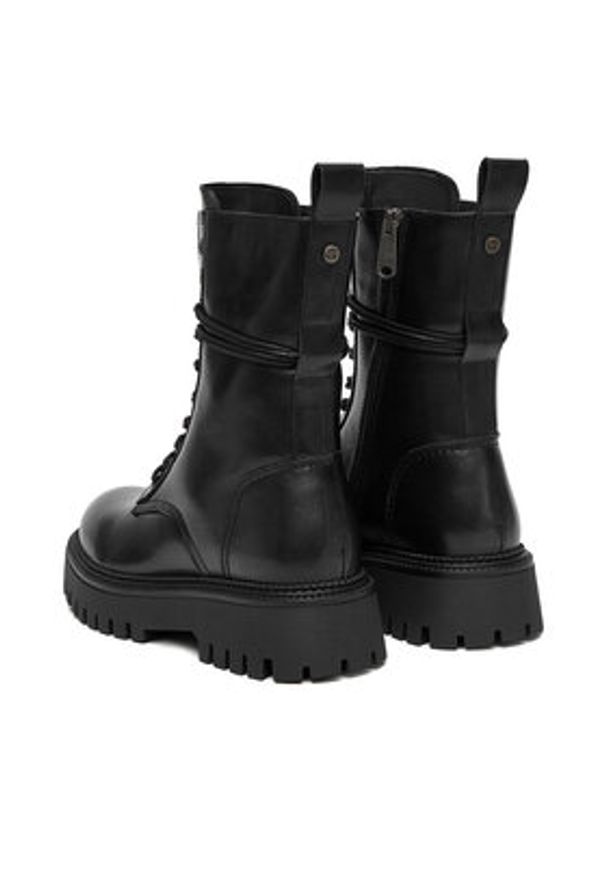 G-Star RAW - G-Star Raw Trzewiki EO-GEDIZ-8090-25 Czarny. Kolor: czarny. Materiał: skóra