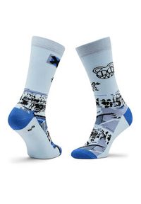 Stereo Socks Skarpety wysokie unisex Computter Says No Niebieski. Kolor: niebieski. Materiał: materiał, bawełna #3