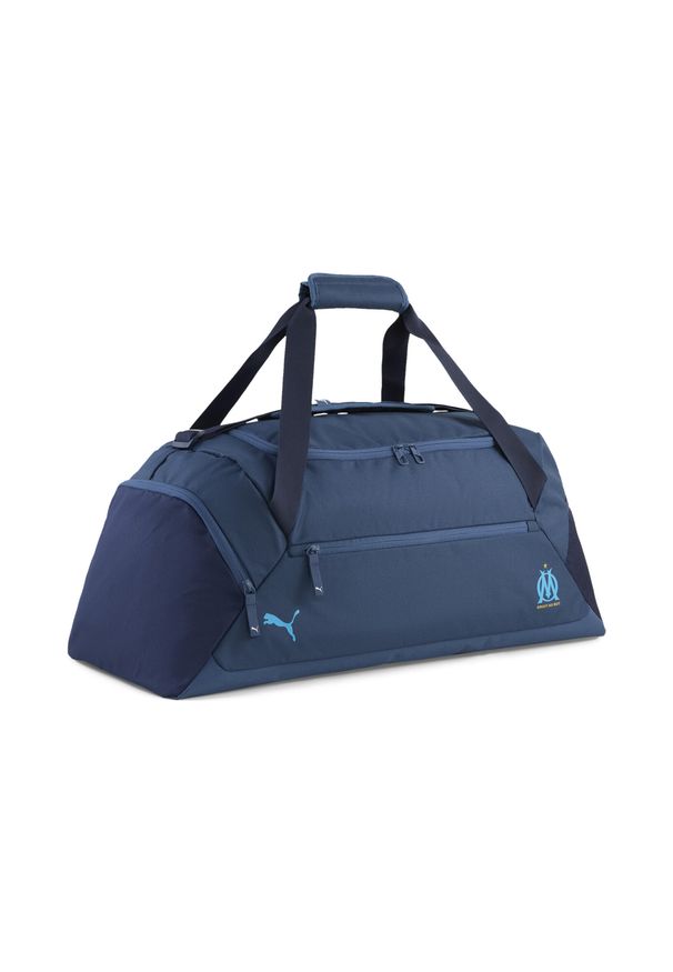 Puma - Torba drużynowa Olympique Marsylia (55 l) PUMA Deep Blue Bleu Azur. Kolor: niebieski. Sport: fitness