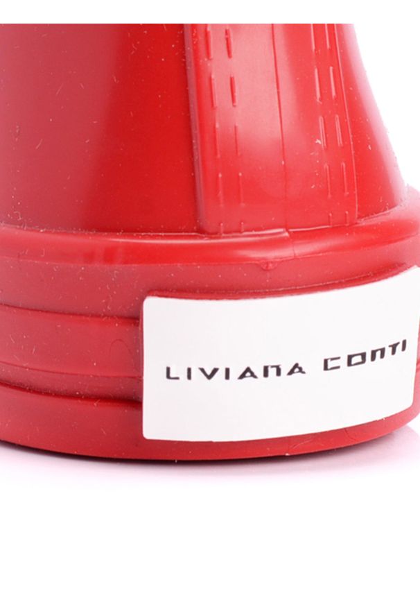 Liviana Conti Tenisówki | P6/C/C6EY10 | Kobieta | Czerwony. Kolor: czerwony. Materiał: materiał, syntetyk