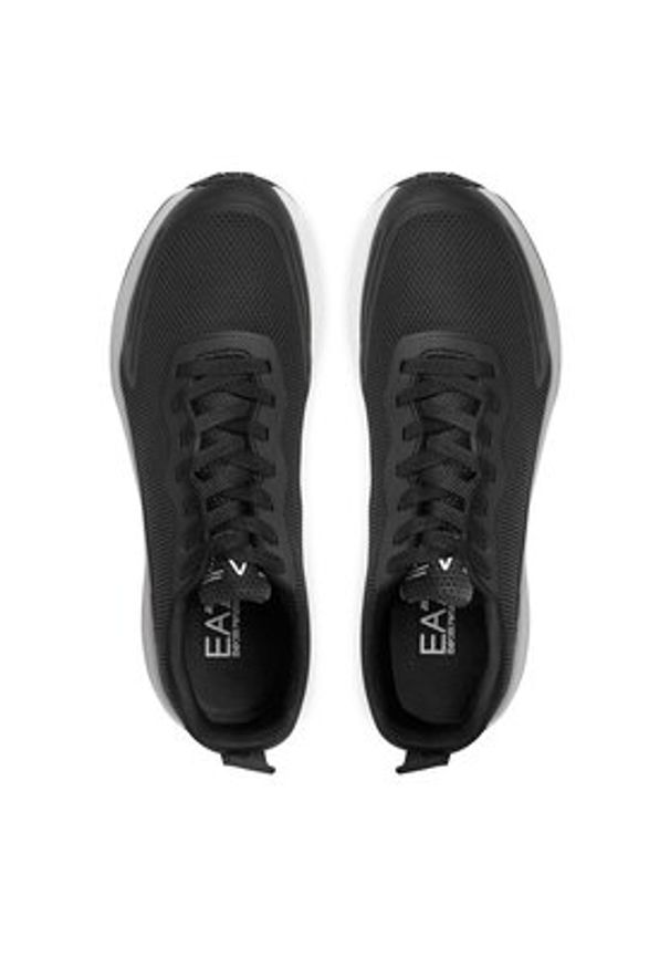EA7 Emporio Armani Sneakersy X8X150 XK350 N763 Czarny. Kolor: czarny. Materiał: materiał