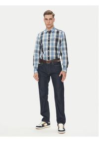 Mustang Koszula Chester 1016237 Niebieski Regular Fit. Kolor: niebieski. Materiał: bawełna