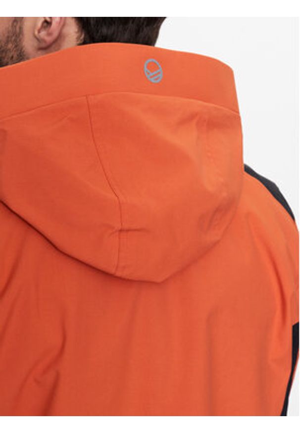 Halti Kurtka anorak Hiker 064-0548 Pomarańczowy Regular Fit. Kolor: pomarańczowy. Materiał: syntetyk