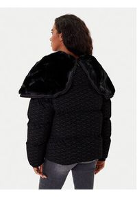 Karl Lagerfeld - KARL LAGERFELD Kurtka zimowa A4W15042 Czarny Regular Fit. Typ kołnierza: dekolt w karo. Kolor: czarny. Materiał: syntetyk. Sezon: zima #6