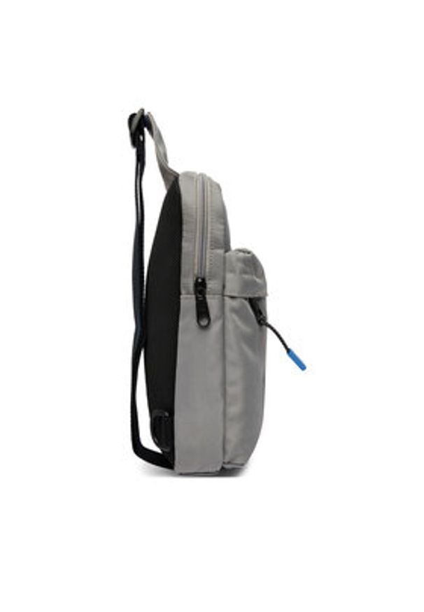 Calvin Klein Saszetka Bold Sling LV04D3300G Szary. Kolor: szary. Materiał: materiał