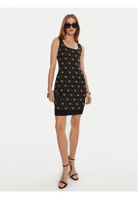 Guess Sukienka dzianinowa Sarah W4BK98 Z3JD2 Czarny Slim Fit. Kolor: czarny. Materiał: syntetyk #3