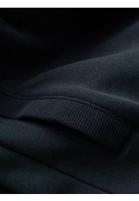 Ombre Clothing - Męskie bawełniane szorty dresowe BASIC – czarne V9 OM-SRBS-0149 - XL. Okazja: na co dzień. Kolor: czarny. Materiał: bawełna, dresówka. Styl: sportowy, casual #10