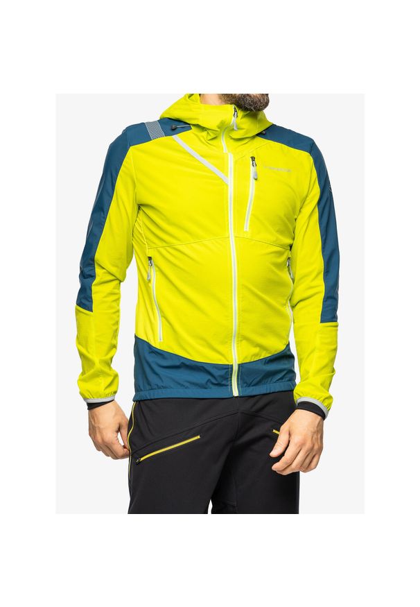 LA SPORTIVA - Kurtka softshell męska La Sportiva Aequilibrium Softshell Jkt. Kolor: zielony. Materiał: softshell