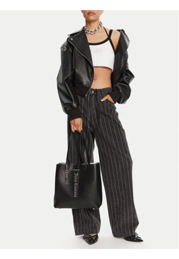 Juicy Couture Torebka CEO-BIJXT3265WVP Czarny. Kolor: czarny