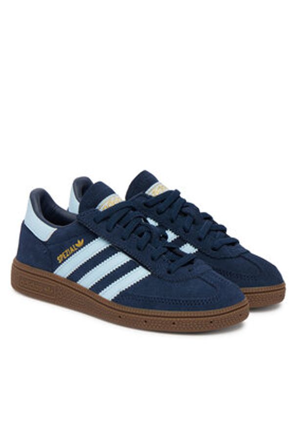 Adidas - adidas Sneakersy Handball Spezial Cf El C JQ6380 Granatowy. Kolor: niebieski. Materiał: skóra, zamsz. Sport: piłka ręczna
