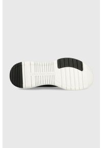 Calvin Klein Jeans sneakersy kolor czarny. Nosek buta: okrągły. Kolor: czarny. Materiał: guma. Szerokość cholewki: normalna