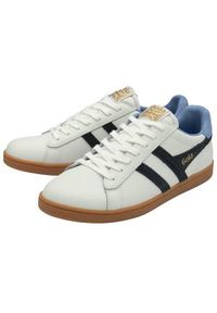 Buty do chodzenia męskie Gola Equipe Ii Leder 2024. Zapięcie: sznurówki. Kolor: niebieski, wielokolorowy. Materiał: materiał, skóra. Szerokość cholewki: normalna. Sport: turystyka piesza