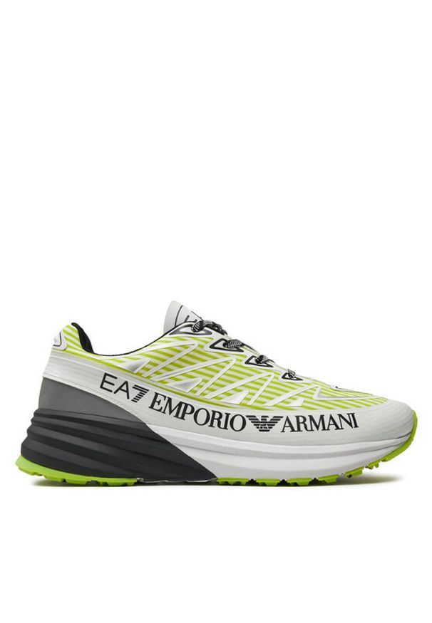 EA7 Emporio Armani Sneakersy X8X129 XK307 T563 Biały. Kolor: biały. Materiał: materiał