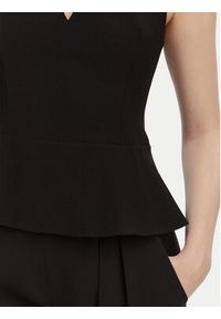 Hugo - HUGO Bluzka Carmint 50559304 Czarny Slim Fit. Kolor: czarny. Materiał: syntetyk #2