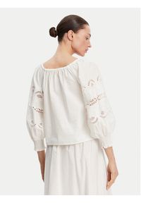 Liu Jo Bluzka WA5257 T4853 Biały Relaxed Fit. Kolor: biały. Materiał: bawełna