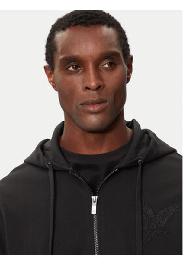 Armani Exchange Bluza 6DZMAF ZJKBZ 1200 Czarny Regular Fit. Kolor: czarny. Materiał: bawełna