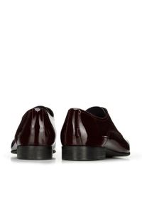 Wittchen - Męskie derby z lakierowanej skóry klasyczne bordowe. Okazja: na ślub cywilny, na wesele, na spotkanie biznesowe, na co dzień. Kolor: czerwony. Materiał: skóra, lakier. Sezon: lato. Styl: klasyczny #3