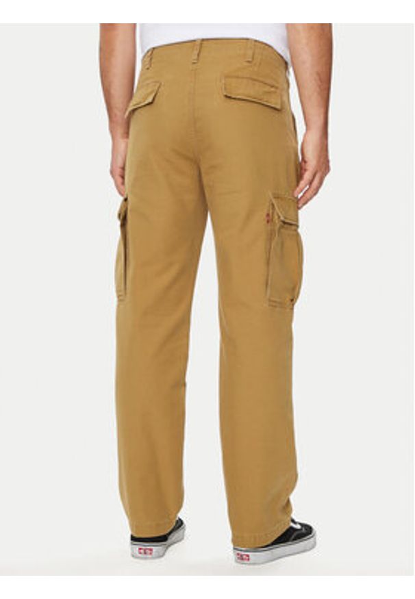 Levi's® Spodnie materiałowe XX Cargo A7364-0001 Beżowy Straight Fit. Kolor: beżowy. Materiał: bawełna