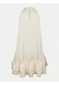 YAS Sukienka koktajlowa Eleanor 26034241 Écru Regular Fit. Materiał: syntetyk. Styl: wizytowy #6