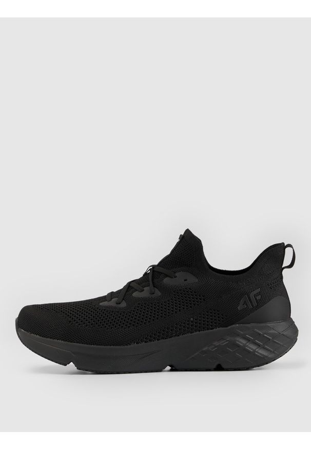 4f - 4F Niskie sneakersy wsuwane VELOCORE 2.0 męskie - czarne 42. Okazja: na co dzień. Zapięcie: bez zapięcia. Kolor: czarny. Materiał: guma, dzianina. Szerokość cholewki: normalna
