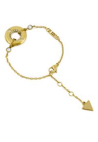 Guess Bransoletka Just Guess JUBB03 113JW Żółte złocenie. Materiał: metalowe. Kolor: złoty #3