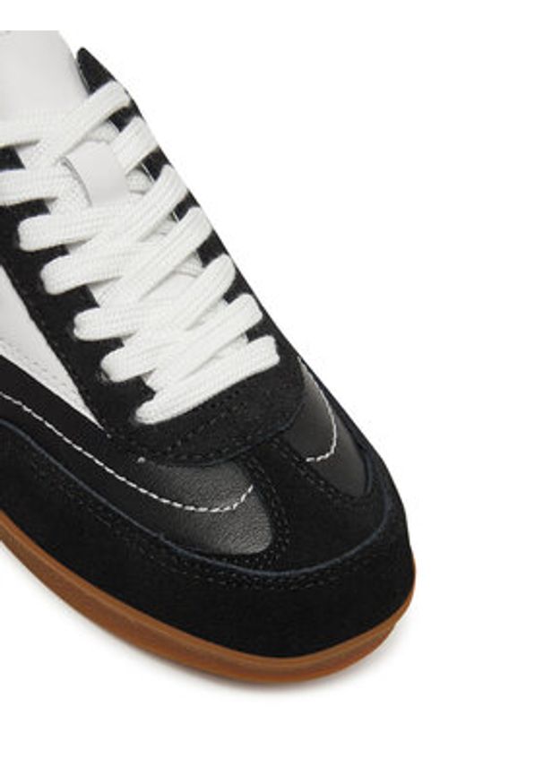 Karl Lagerfeld - KARL LAGERFELD Sneakersy KL63855 Czarny. Kolor: czarny. Materiał: zamsz, skóra