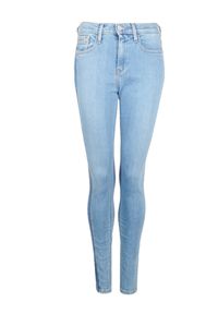 Calvin Klein Jeansy "Wertical Straps" | J20J207127 / Wertical Straps | Kobieta | Niebieski. Stan: podwyższony. Kolor: niebieski